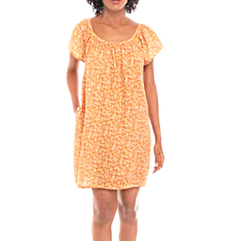 Floral Orange Dress *NWT